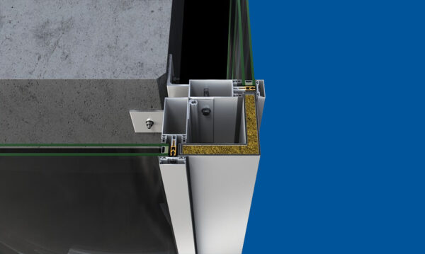 Sistem pereti cortina aluminiu Smartia M7 - Contas Serv - Fabrica de termopane